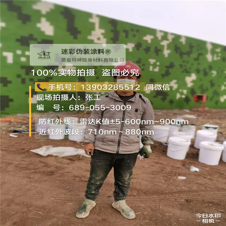 果洛​包括外墙、护坡、水泥地面建筑物的迷彩喷涂